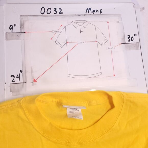 Walt Disney World Crew Neck Casual T Shirt Adult Mens Size Extra Large XL Yellow - Picture 8 of 8